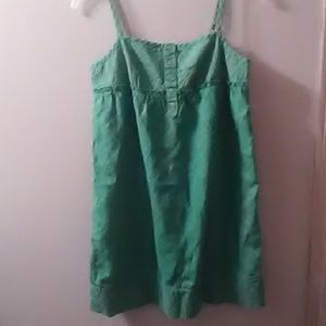 Juicy Couture Green Spaghetti strap top size 4